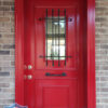 Kırmızı Klasik Villa Kapısı Modelleri Ahşap Kaplama Çelik Villa Giriş Kapısı Çelik Kapı Villa Kapıları Fiyatları Modelleri istanbul villa kapısı