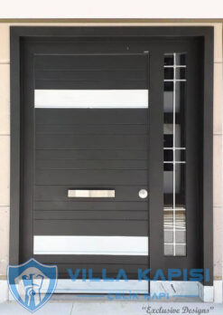 Modern Villa Kapısı Kompozit Villa Kapısı Modelleri Kompak Villa Kapıları İstanbul Villa Giriş Kapısı Çelik Kapı