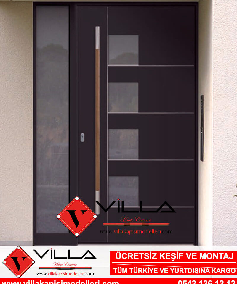 Çeşme Villa Kapısı Modelleri Fiyatları İndirimli Kompozit Villa Giriş Kapıları