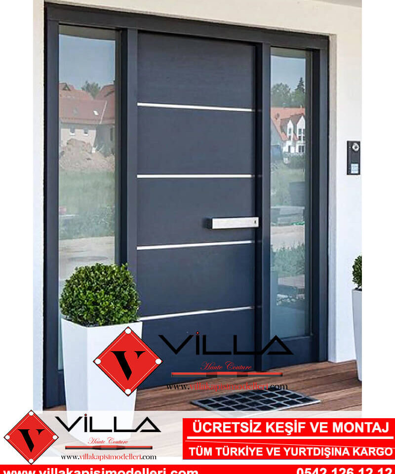 Düzce Villa Kapısı Modelleri Fiyatları Kompozit Çelik Villa Giriş Kapısı Modelleri