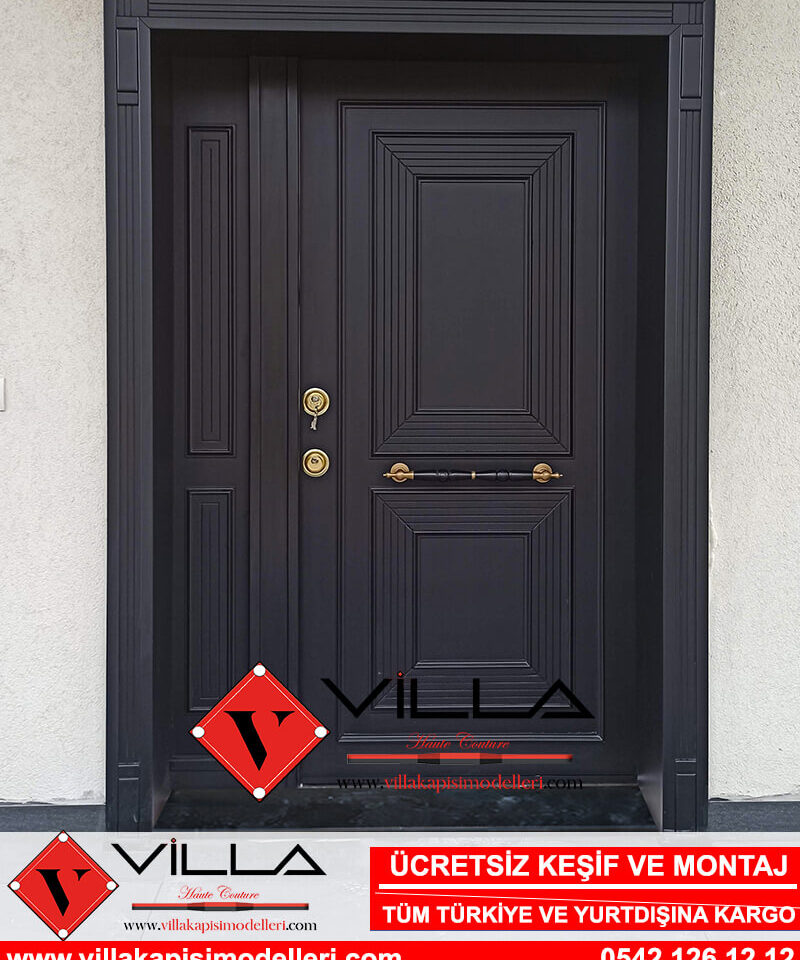 Lüks Modern Villa Kapısı Ahşap Villa Kapısı Modelleri Fiyatları Çelik Kapı Modelleri