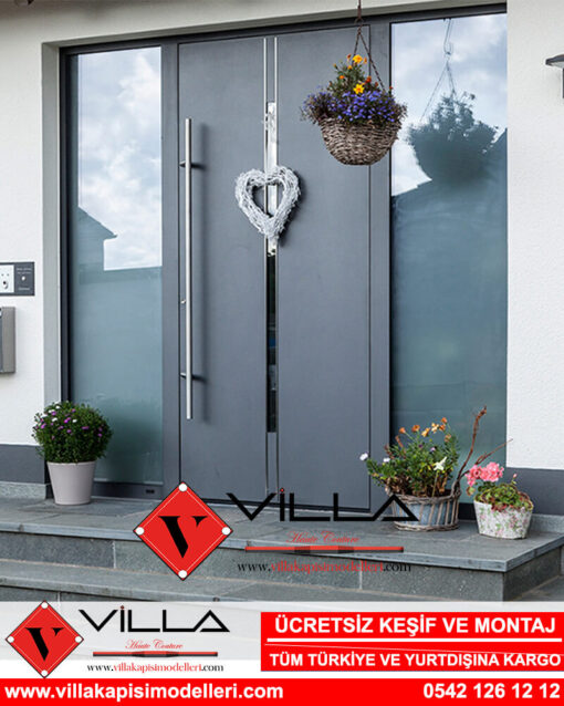 Rumelihisarı villa kapısı modelleri fiyatları indirimli çelik kapı